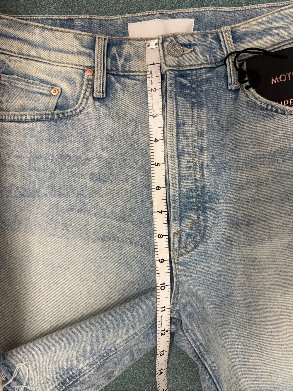 Mother “The Tripper Cut Off Fray” Jean Shorts Women’s 30 - Picture 10 of 13